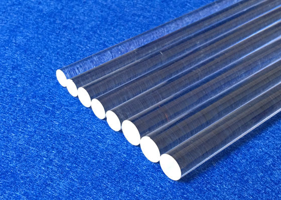 Chine Dégagez le quartz fondu Rod en verre, silice faite sur commande Rod de grande pureté fournisseur