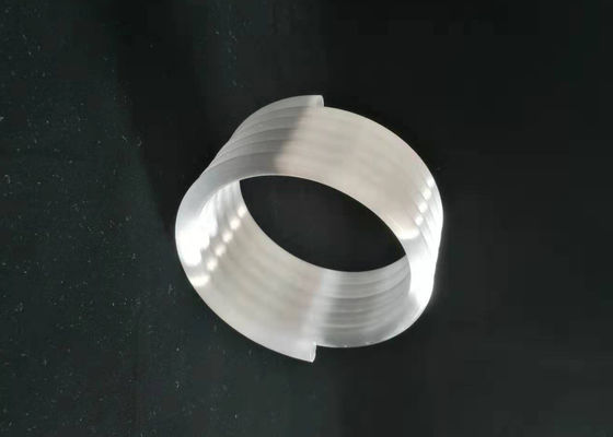 Chine Tube laiteux d'appareil de chauffage en verre de quartz fondu, tube en spirale de quartz d'OD 8mm fournisseur