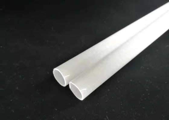 Chine Tube fondu de tectite laiteux/type de satin avec 24mm OD et épaisseur de 2mm fournisseur
