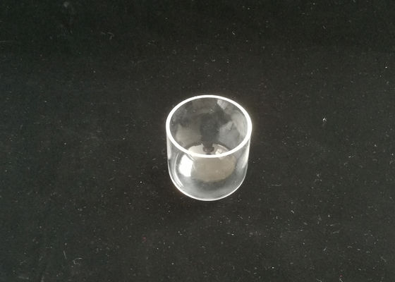 Chine Tube d'essai en laboratoire en verre de quartz fondu de la grande pureté SiO2 avec le fond rond fournisseur