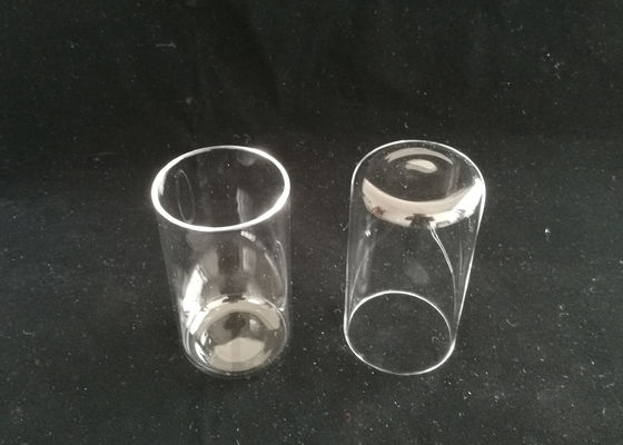 Chine Tube de verre transparent/clair de quartz avec le service des douanes de fond plat disponible fournisseur