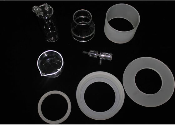 Chine Produits en verre faits sur commande de quartz/quartz cristallisant la bouteille pour le laboratoire fournisseur