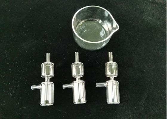 Chine Produits en verre de quartz d'utilisation de laboratoire, petite bouteille adaptée aux besoins du client de réacteur de quartz fournisseur