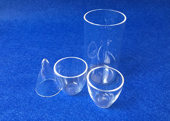 Quartz fondu facultatif Labware de divers volume/becher en verre de quartz fournisseur