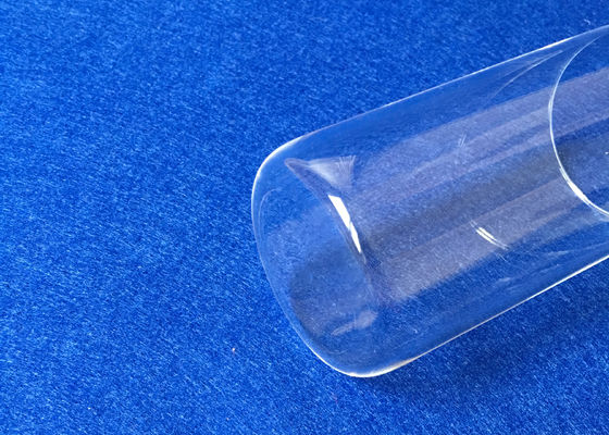 Tube à essai transparent en verre de quartz fondu rond/fond plat facultatif fournisseur