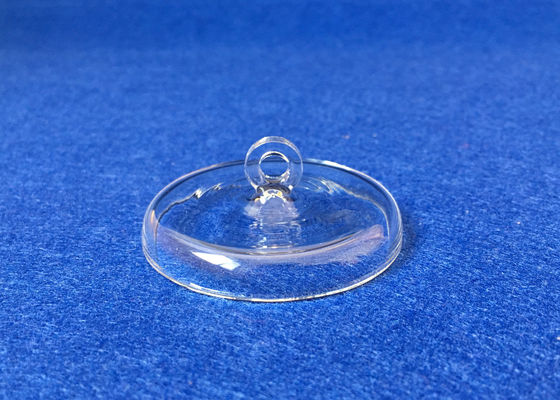 Creuset en verre de quartz transparent avec de divers volumes de couverture facultatifs fournisseur