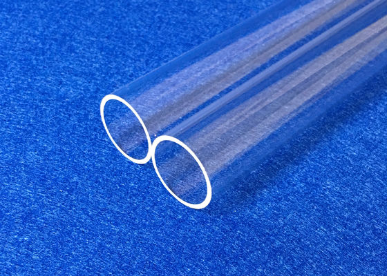 Haute température de tube de verre de quartz d'OD 16mm/type poli par feu de pression fournisseur