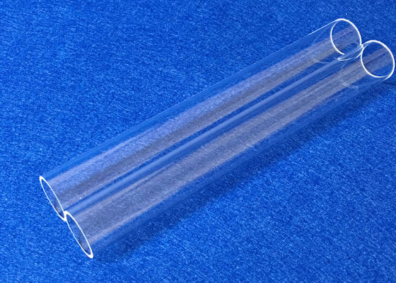 Haute température de tube de verre de quartz d'OD 16mm/type poli par feu de pression fournisseur