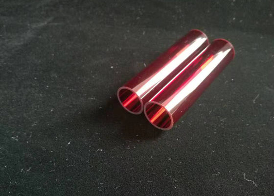Tube de verre rouge de quartz/type de diamètre extérieur du tube 19mm quartz fondu fournisseur