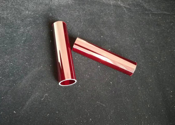 Tube de verre rouge de quartz/type de diamètre extérieur du tube 19mm quartz fondu fournisseur