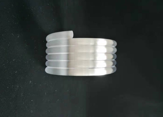 Tube laiteux d'appareil de chauffage en verre de quartz fondu, tube en spirale de quartz d'OD 8mm fournisseur