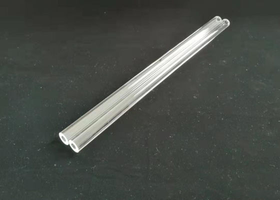 Tube transparent/clair de quartz fondu avec l'épaisseur de paroi lourde de 3mm fournisseur