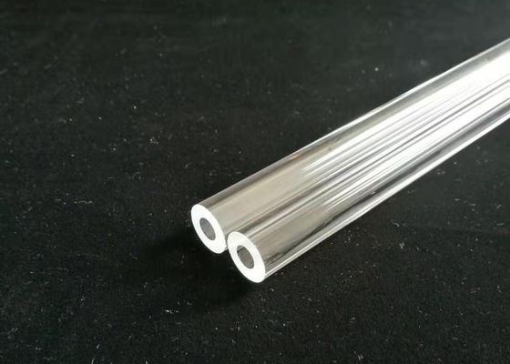 Tube transparent/clair de quartz fondu avec l'épaisseur de paroi lourde de 3mm fournisseur
