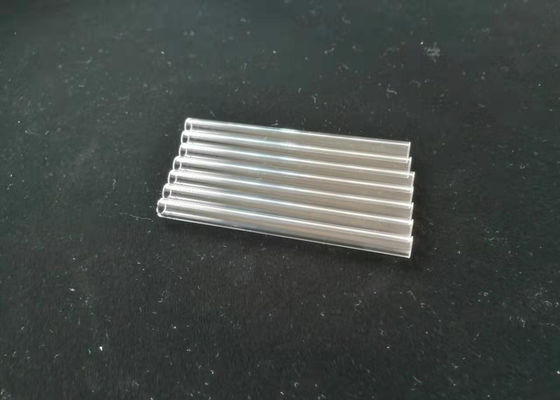 tube de tectite poli par feu d'extrémité de tube de verre de quartz fondu de 6mm OD fournisseur