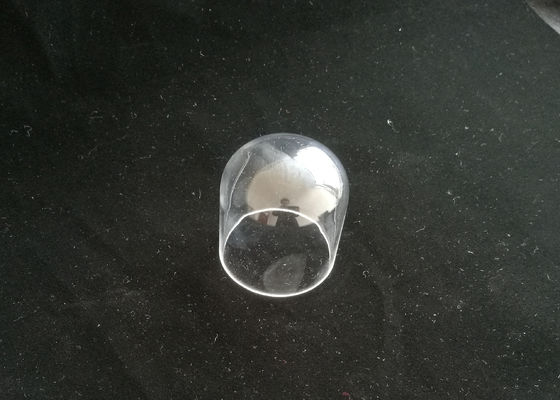 Tube d'essai en laboratoire en verre de quartz fondu de la grande pureté SiO2 avec le fond rond fournisseur