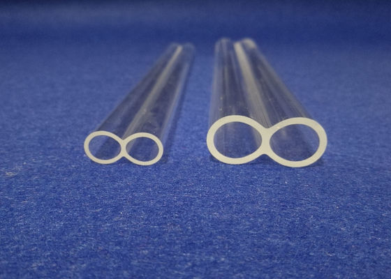 La coutume fondue jumelle le sable de quartz de grande pureté de tube de tectite fait fournisseur