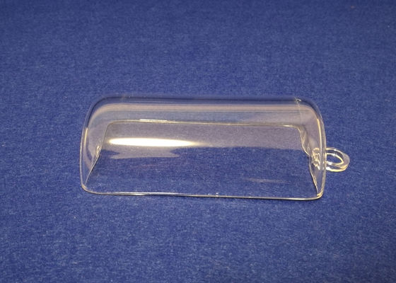 Bateaux de combustion en verre de quartz/bateau silice fondue fait sur commande avec l'anneau fournisseur