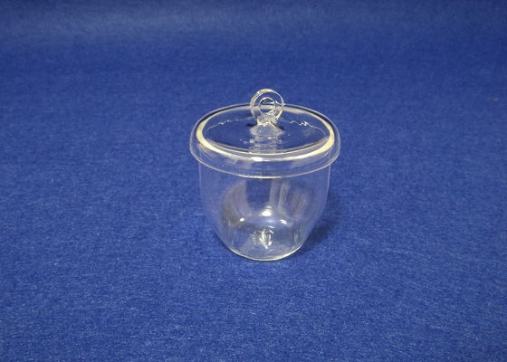 25ML dégagent le creuset de quartz fondu avec le service des douanes de couverture disponible fournisseur
