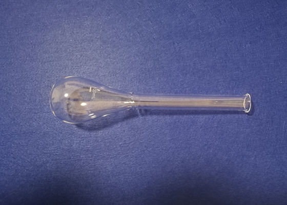 Quartz fondu personnalisé Labware/flacon 100ML de Kjeldahl avec le long cou fournisseur