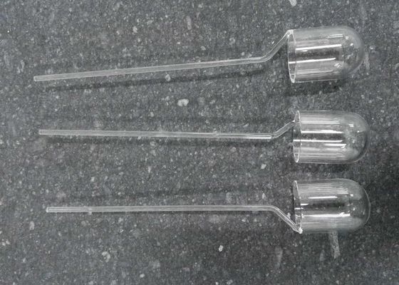 Produits en verre personnalisés de quartz, ampoules de quartz fondu et Bells fournisseur
