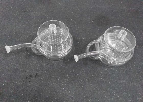 Type chimique élevé de représentation de bouteille de réacteur de laboratoire en verre de quartz avec le tube en spirale fournisseur