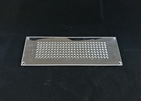 Plat optique clair de vitrail de quartz avec les trous JGS2 de type courant fournisseur
