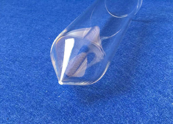 Creuset en verre de quartz fondu d'utilisation de laboratoire avec un petit trou au fond fournisseur