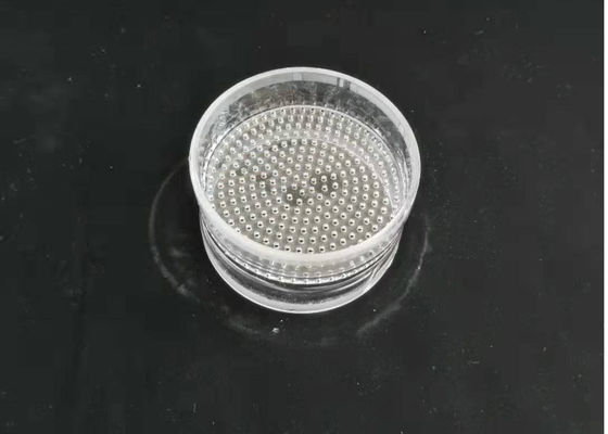 Produits en verre translucides adaptés aux besoins du client de quartz soudés avec un plat de trou fournisseur