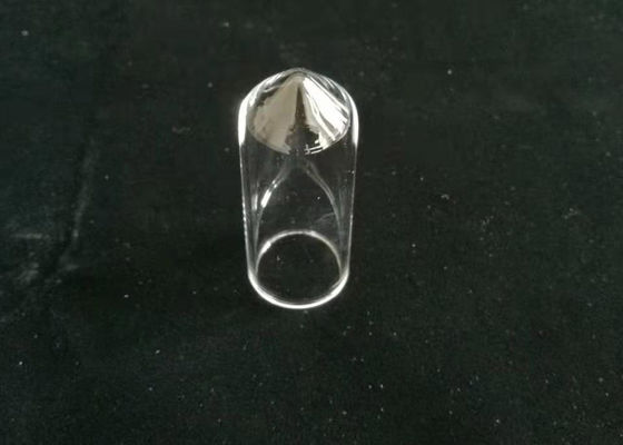 Dégagez le tube en verre de quartz fondu V, type inférieur coniforme tube à essai de tectite fournisseur