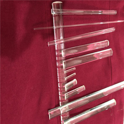 Matériel givré de sable de la grande pureté SiO2 de Rod en verre de quartz fait fournisseur
