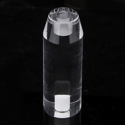 Quartz fondu poli adapté aux besoins du client Rod, tectite transparent Rod fournisseur