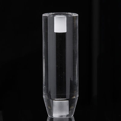 Quartz fondu poli adapté aux besoins du client Rod, tectite transparent Rod fournisseur