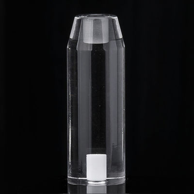 Quartz fondu poli adapté aux besoins du client Rod, tectite transparent Rod fournisseur