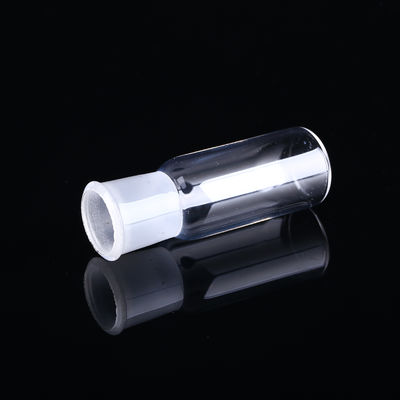 Un tube à essai fermé en verre de quartz d'extrémité, produits de tectite de fond plat d'espace libre fournisseur