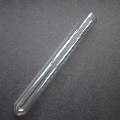 Tube à essai de quartz de laboratoire, tube à essai du tectite 250ml avec la prise fournisseur