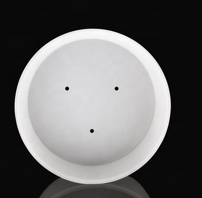 Creuset en verre de quartz de 3 trous 10ML 100ML pour l'industrie optique/semi-conducteur fournisseur
