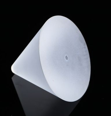 Cône adapté aux besoins du client en verre de quartz fondu de produit chimique sans revêtement extérieur fournisseur