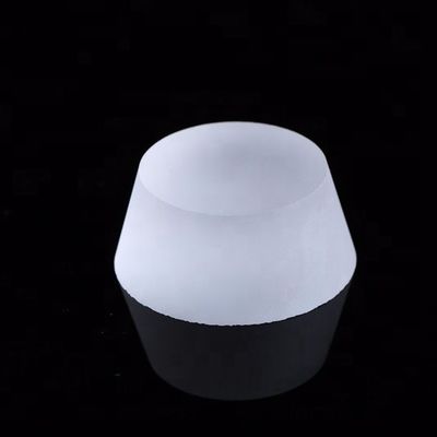 Produits en verre translucides de quartz, bouchon chimique de quartz fondu de chargeur fournisseur