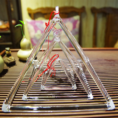 3&quot; - 32&quot; pyramide de chant de quartz/pyramide en cristal claire pour la méditation Chakra fournisseur