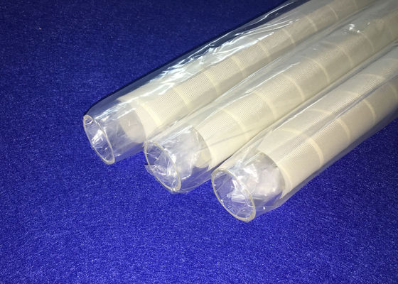 PECVD a fusionné le tube en verre de quartz de 30 millimètres d&#39;OD avec la fibre blanche 3M utilisée dans la résistance à hautes températures d&#39;industrie solaire fournisseur