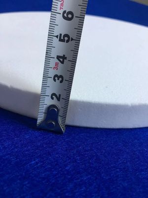 Grand produit blanc rond de filtre de quartz/de quartz de la taille 16-40 de pore de maximum porosité 3 de fritte um fait de sable de quartz fournisseur